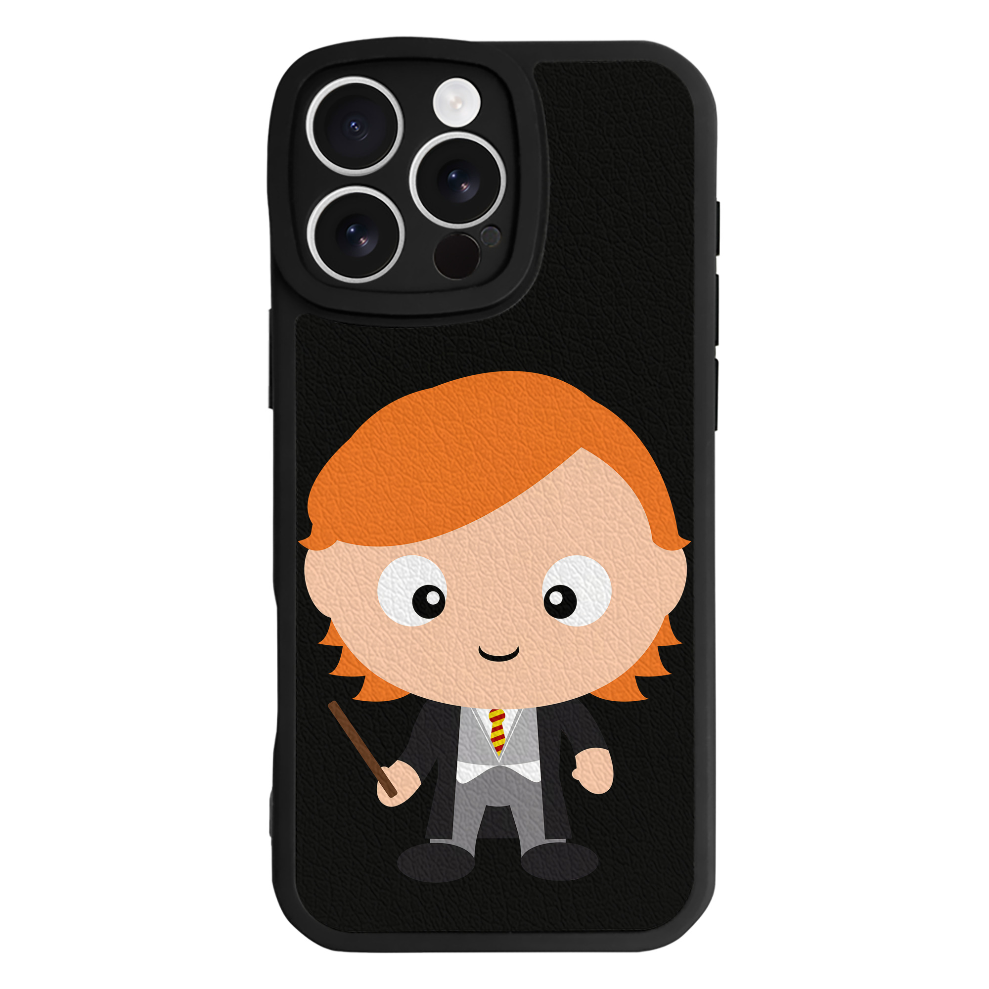 （画像用） Harry Potter ハリー・ポッターシリーズ 【iPhone 16シリーズ対応】シリコンスマホケース（レザー調） 材質：シリコン